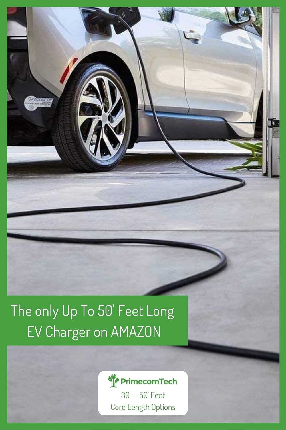 Level 2 Portable EV Charger with 30 Feet Cable U4374