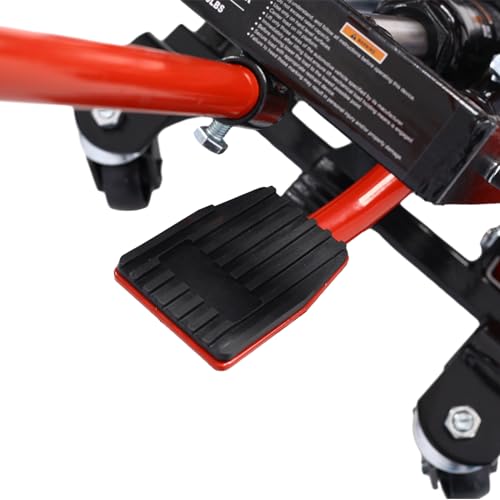 Hydraulic Motorcycle Lift Jack 1500 LBS Capacity with 4 Wheels E689