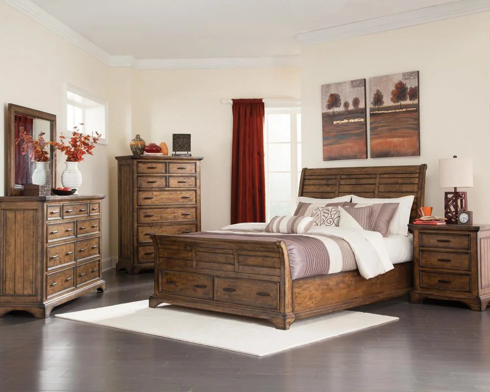 California King Storage Bed K3120