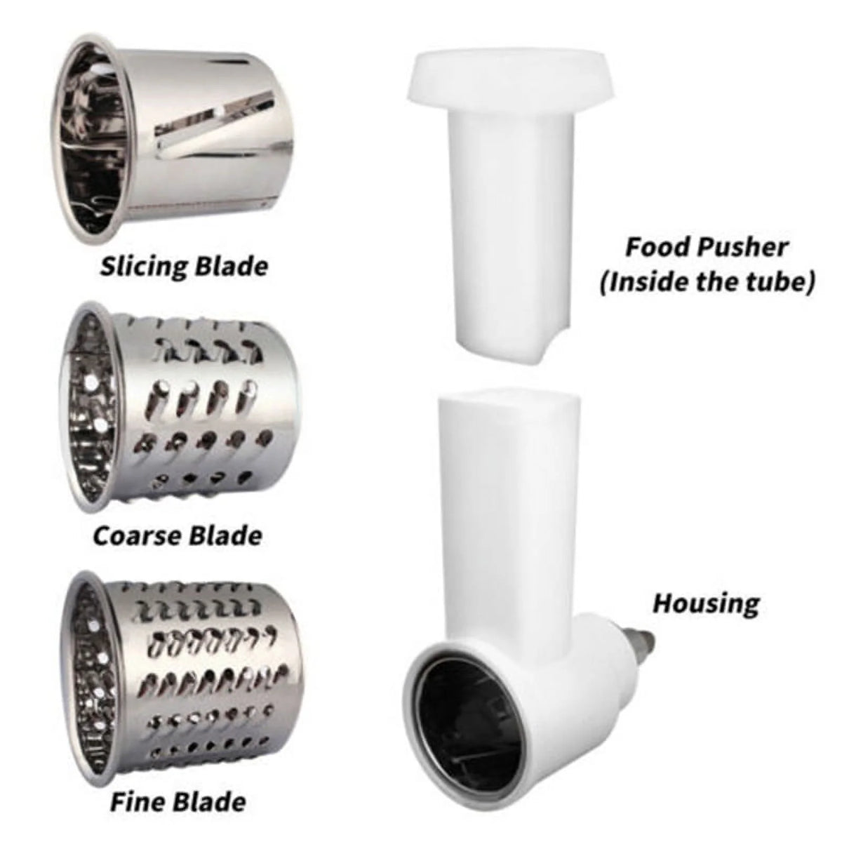 3 Sets Meat Grinder Slicer Juicer Attachment T114163
