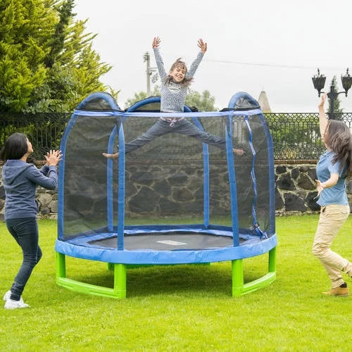 7-Foot Hexagon Trampoline for Kids P9846
