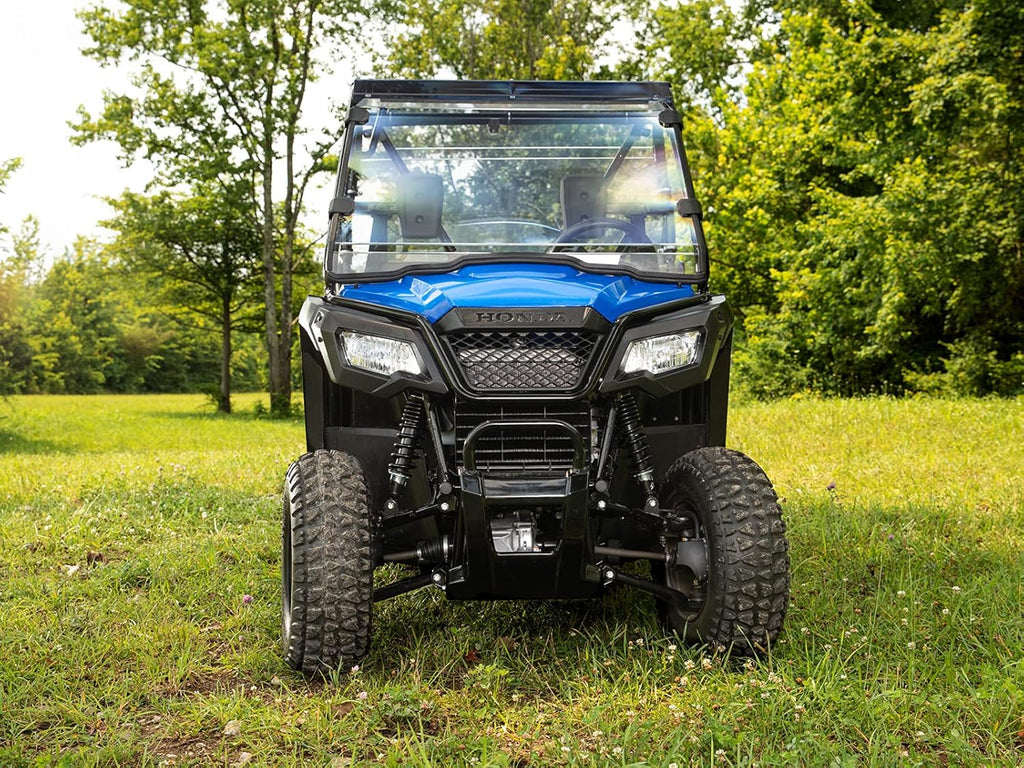 Heavy Duty Full Windshield 1/4 Thick Scratch Resistant Clear Polycarbonate B605