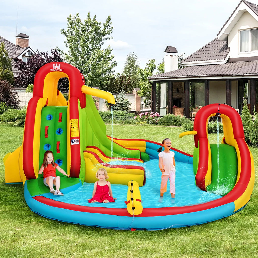 Inflatable Kids Water Slide Park with Splash Pool C26335