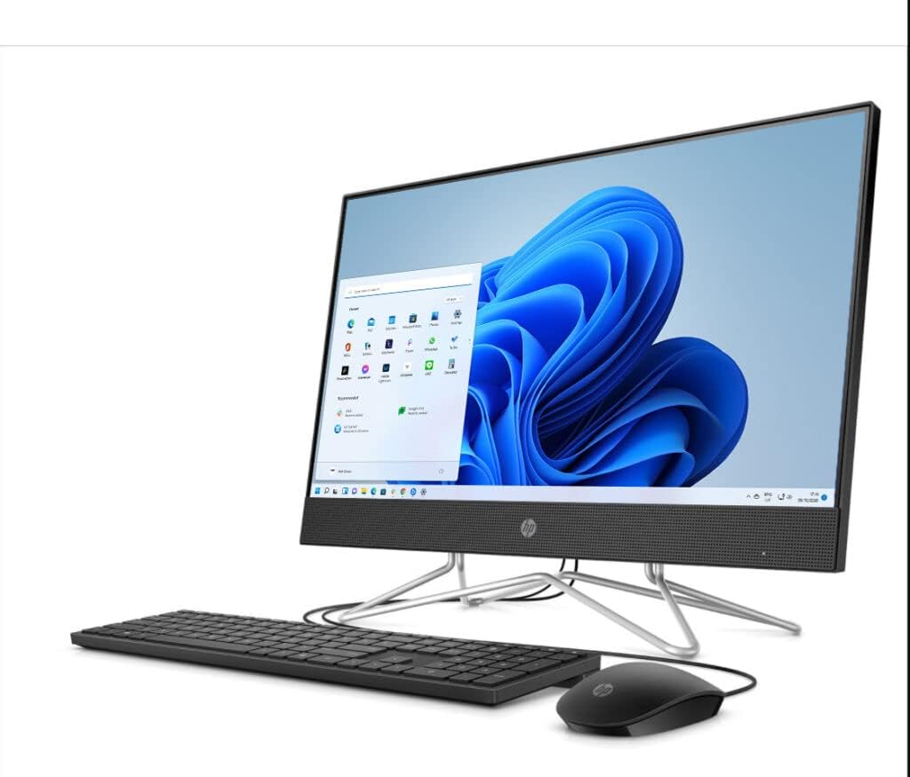 27'' Full HD All-in-One Desktop Computer, AMD Ryzen 5 5500U, 16GB RAM, 512GB SSD + 1TB HDD, Windows 11 Home, Black W288