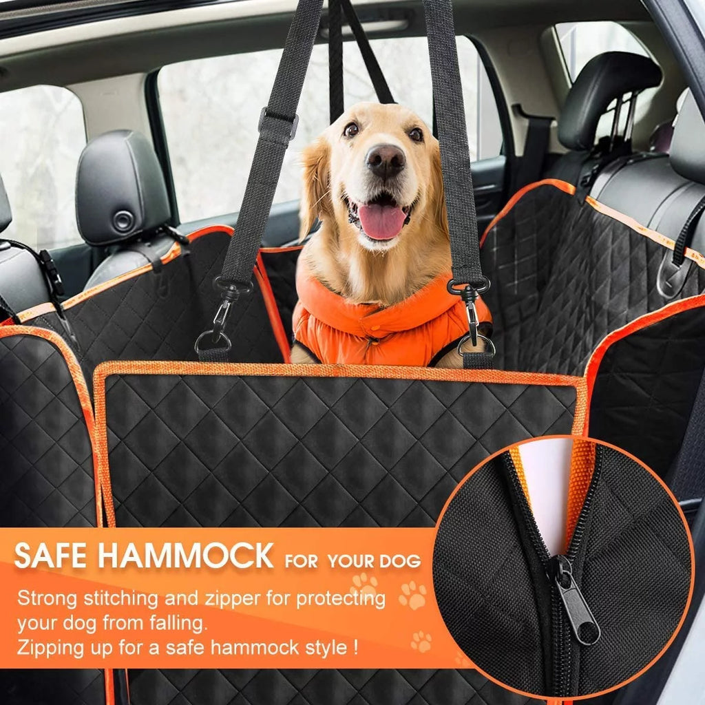 Waterproof Scratchproof Dog Car Seat Cover with Side Flaps Z735