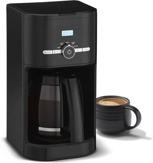 12-Cup Programmable Coffeemaker, Black L8085