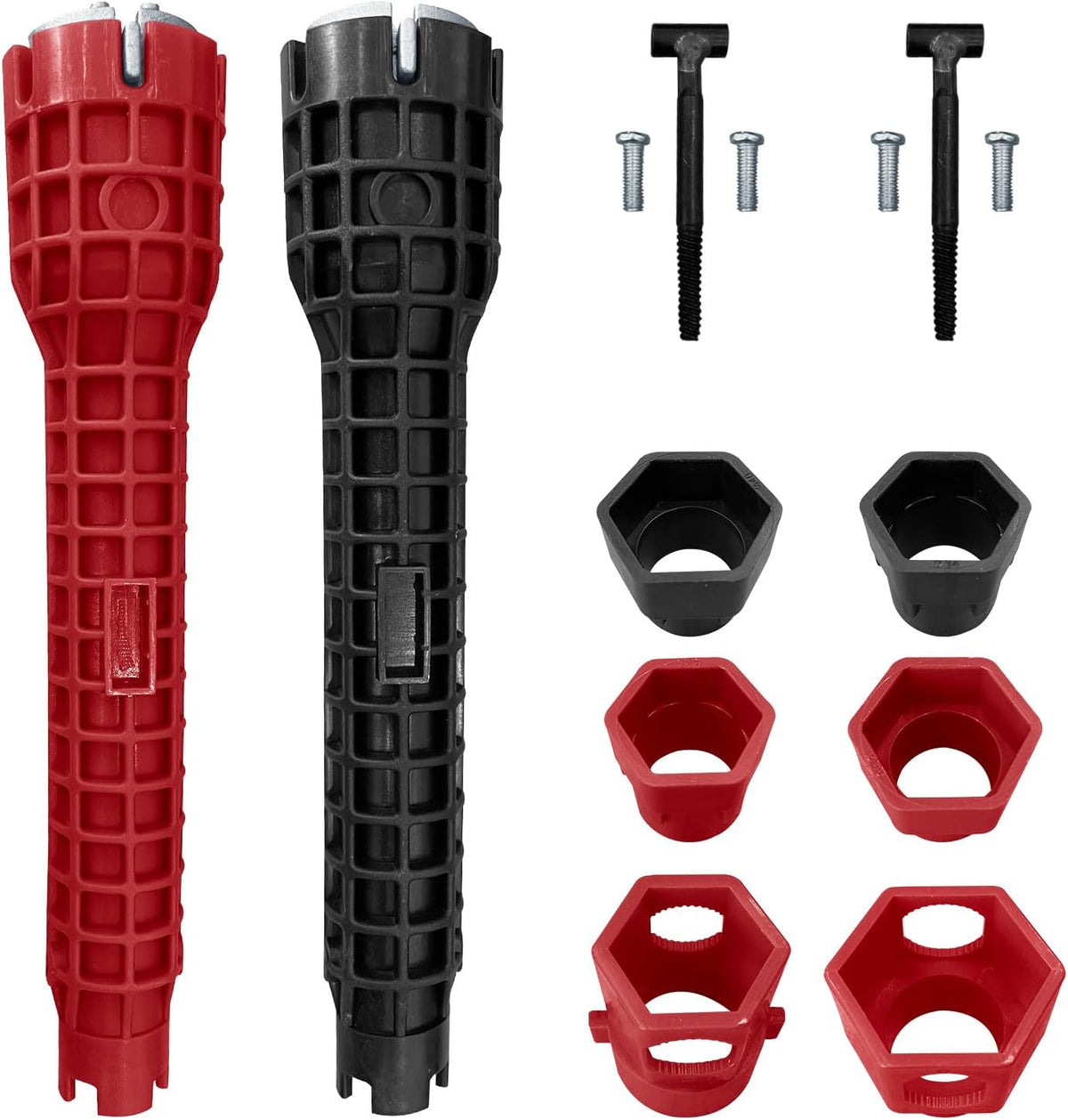 2 Pack 14-in-1 Sink Wrench Faucet Installation Tools with Thread Seal Tape U505