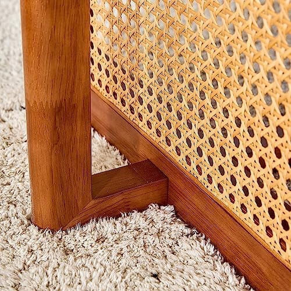 Rectangle Rustic Wood Coffee Table with Metal Legs Z82302