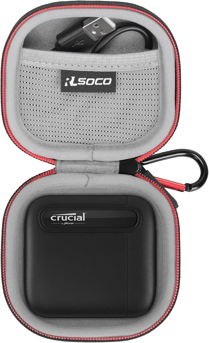 Hard Case for Crucial X6 1TB Portable SSD N467210