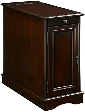 Cherry Wood Storage End Table X26613