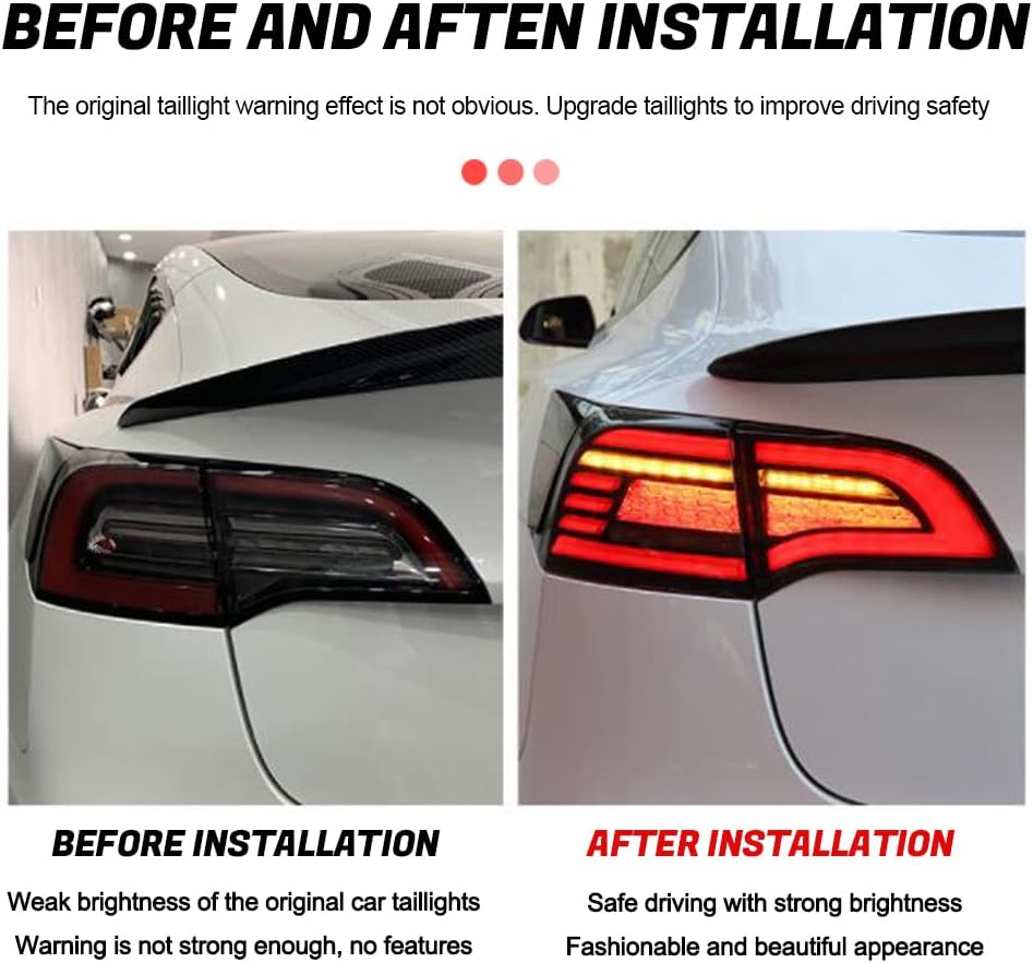 LED Tail Light for Tesla Model 3/Y 2017-2022 B71036