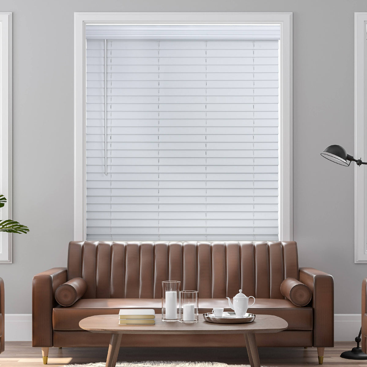Faux Wood Blind P59709