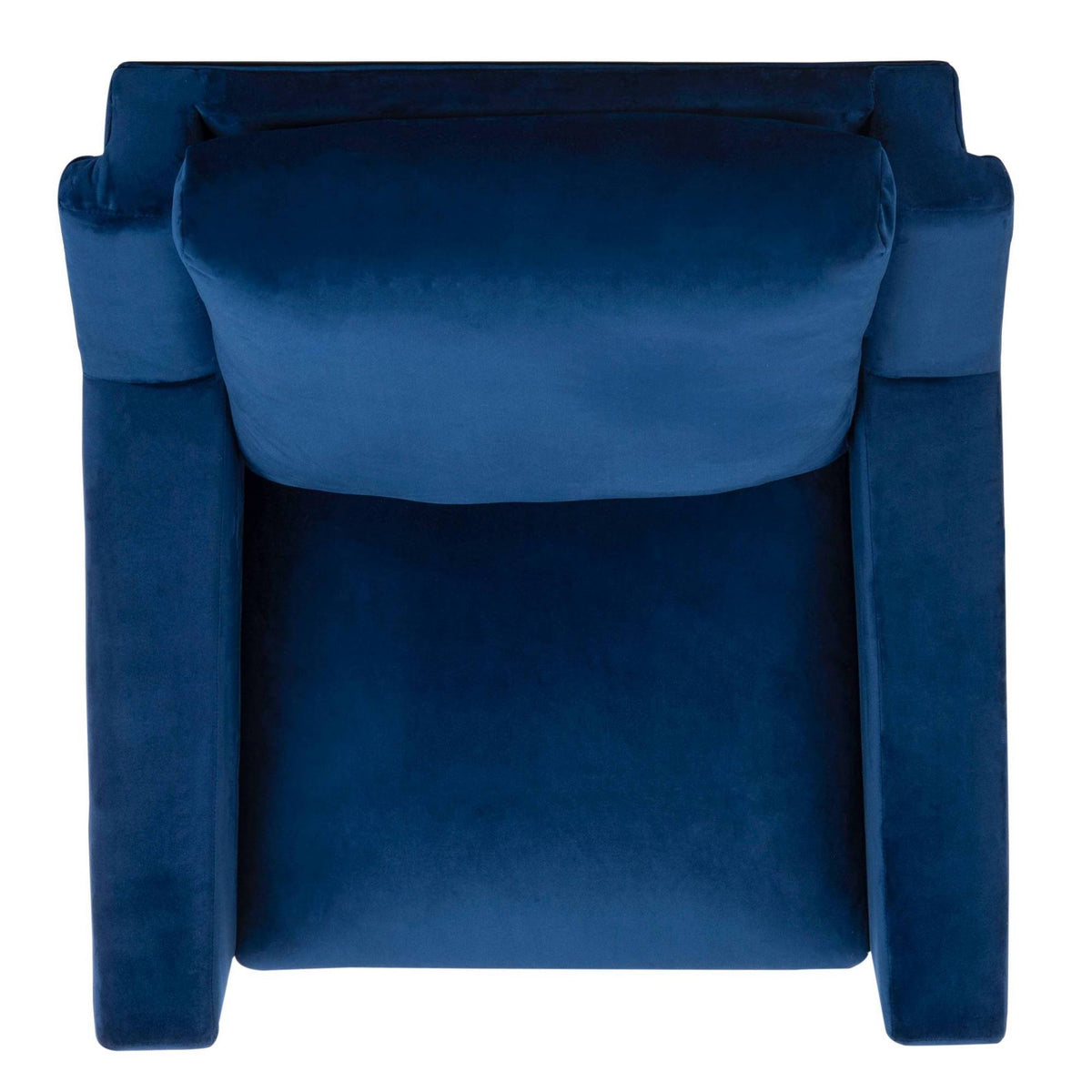 Navy Mid Century Arm Chair Q4417