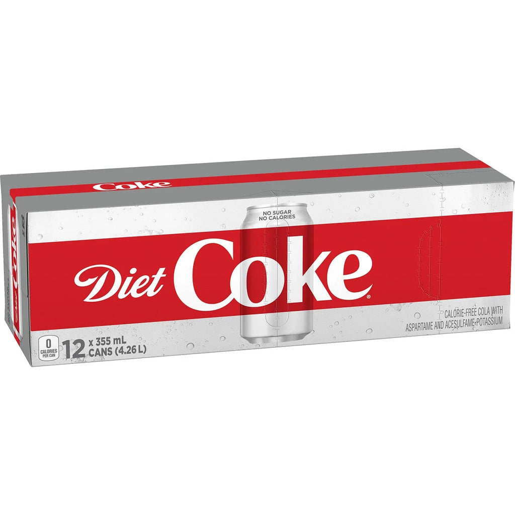 Diet Coke, 355ml, Pack of 12 Q3959