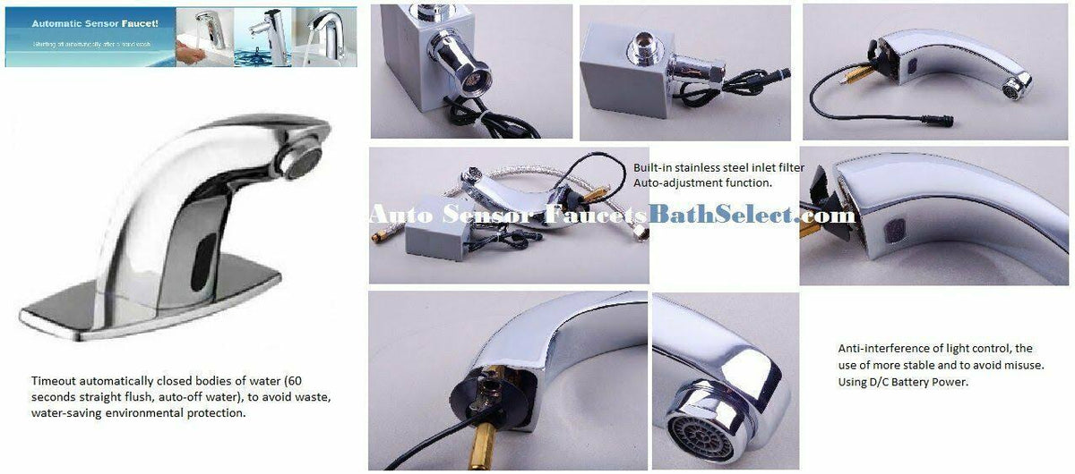 Chrome Automatic Sensor Faucet K2365