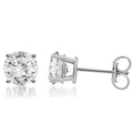 14kt White Gold Diamond Stud Earrings B416802
