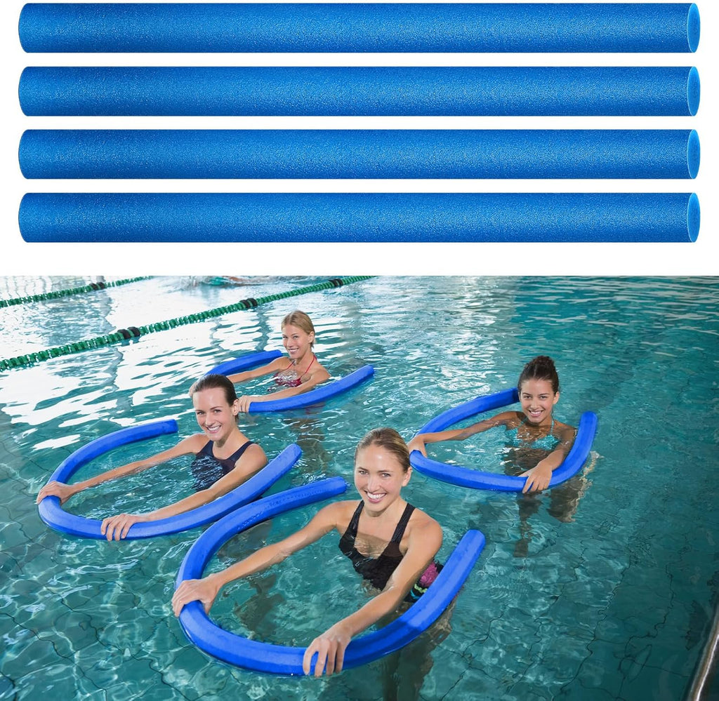 8 pieces Jumbo Swimming Pool Noodle Foam 55 Inch x 3.5 Inch Blue G497