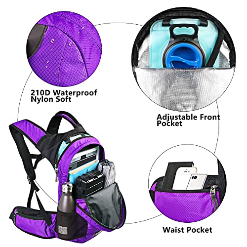 Thermal Insulated Hydration Backpack with 2L BPA Free Water Bladder L47924
