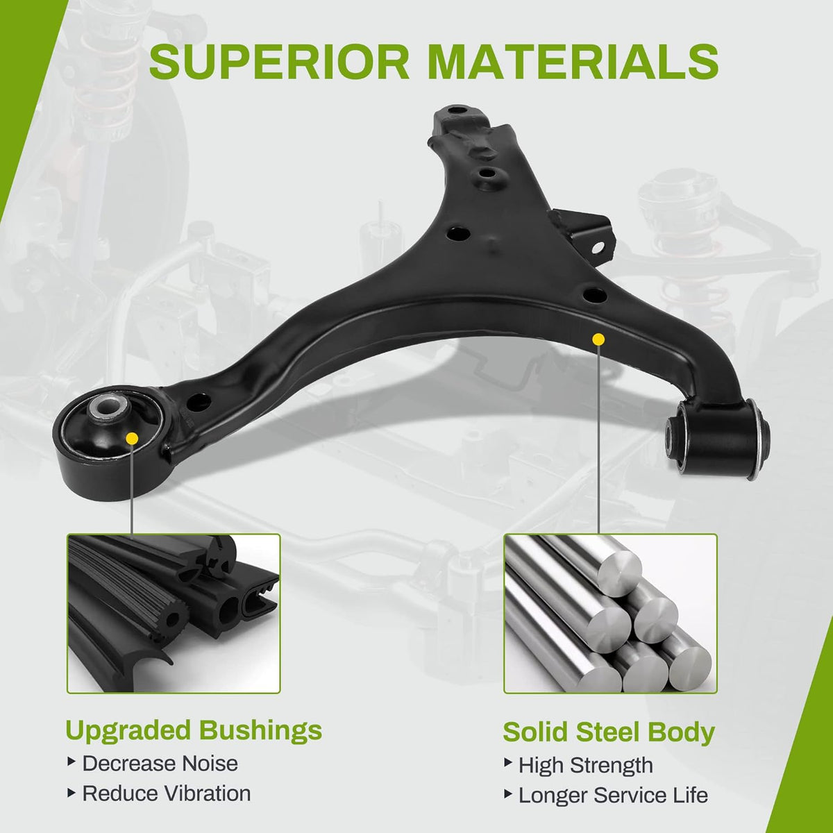 Front Lower Control Arm for 2002-2006 Honda CR-V Pack of 2 I1266