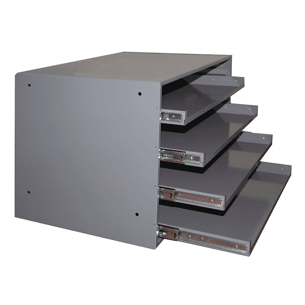 Gray 4 Drawer Cabinet Q782216