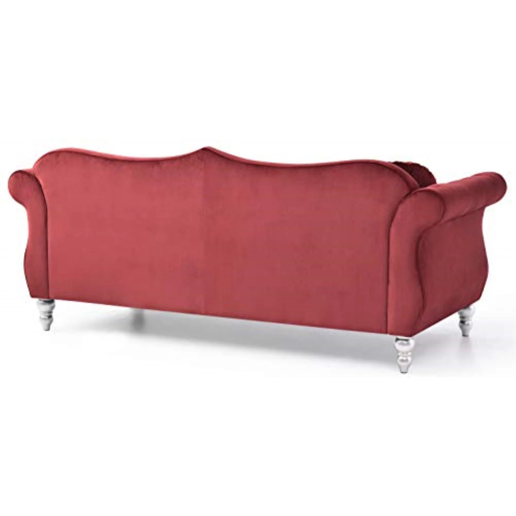 Burgundy Sofa Y22336