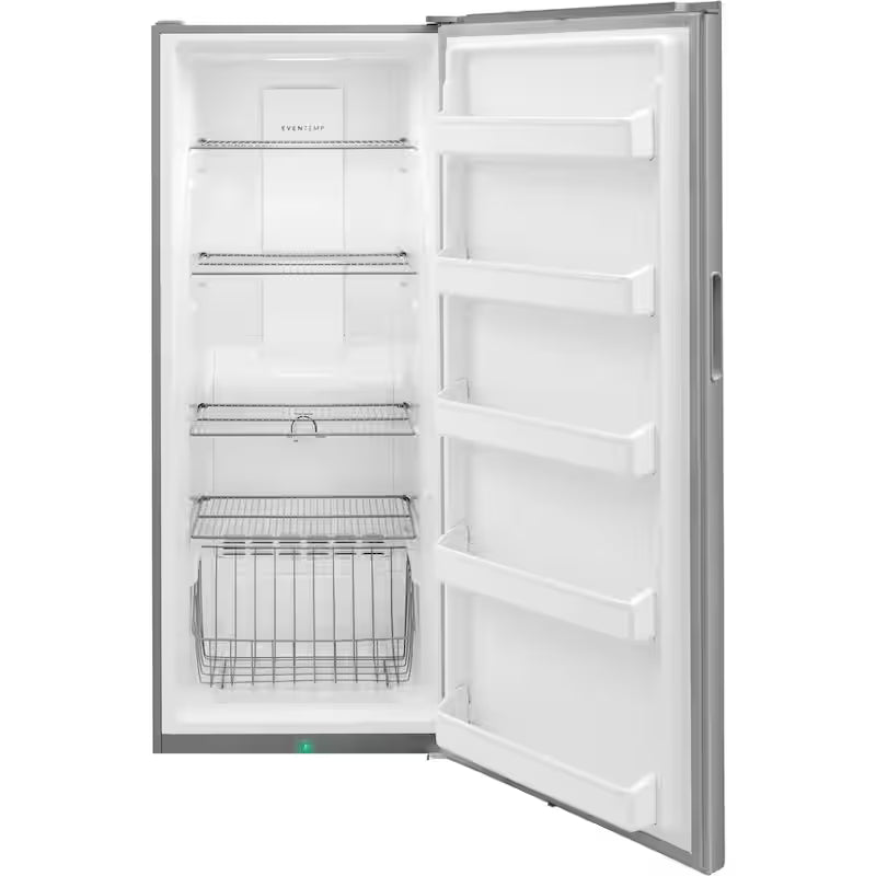 Upright Freezer in Brushed Steel P46615