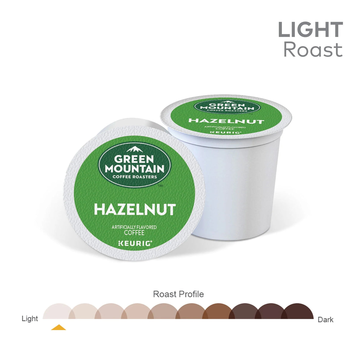 Hazelnut Flavored Light Roast K-Cup Pods 32 Count W85270