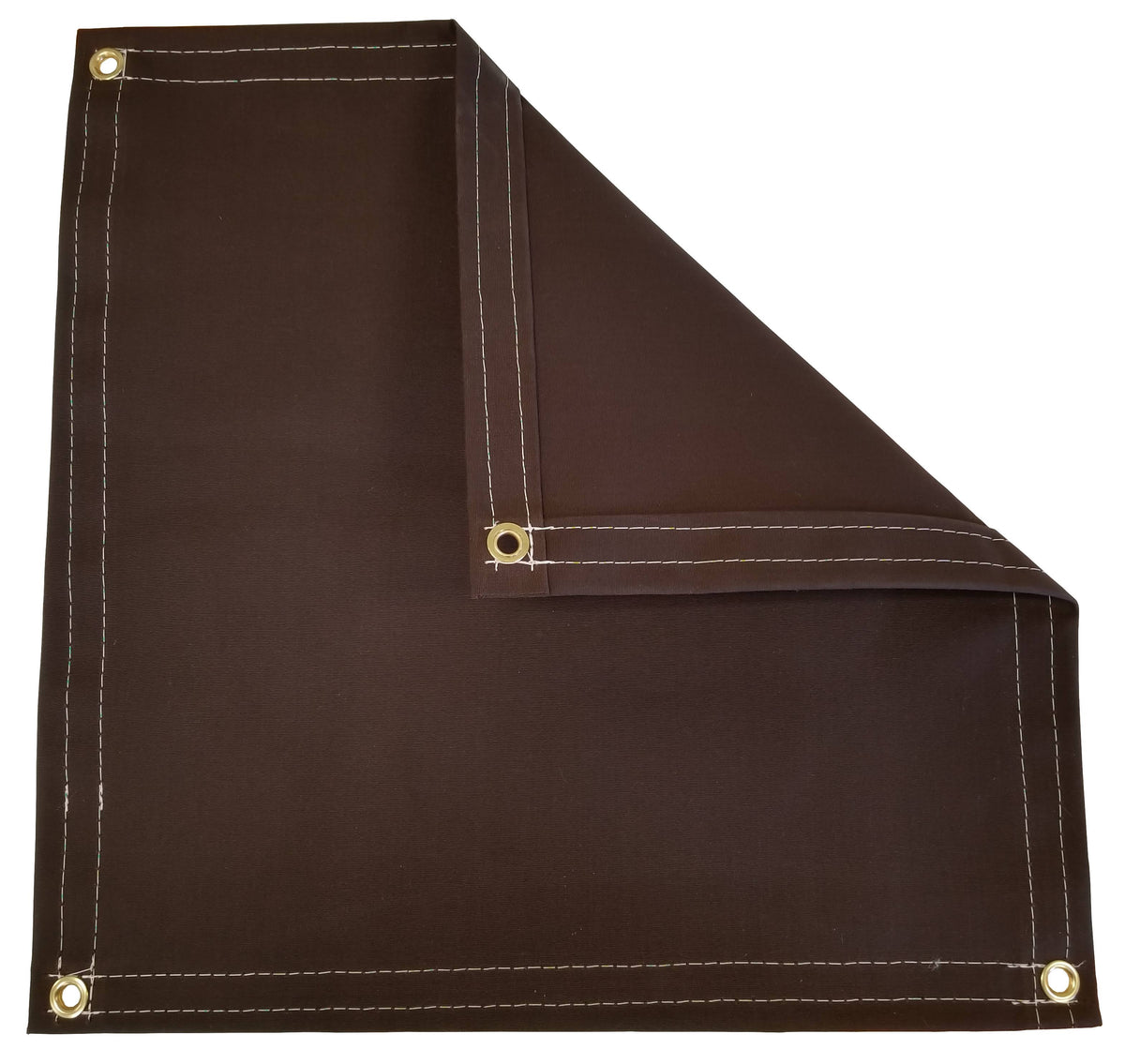 Brown Polyester Canvas Tarp K588807