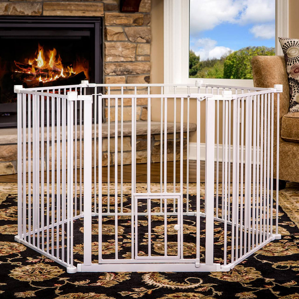2-in-1 Super Wide Pet Pen and Gate G101