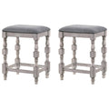 Gray Wall Barstool (Set of 2) X468
