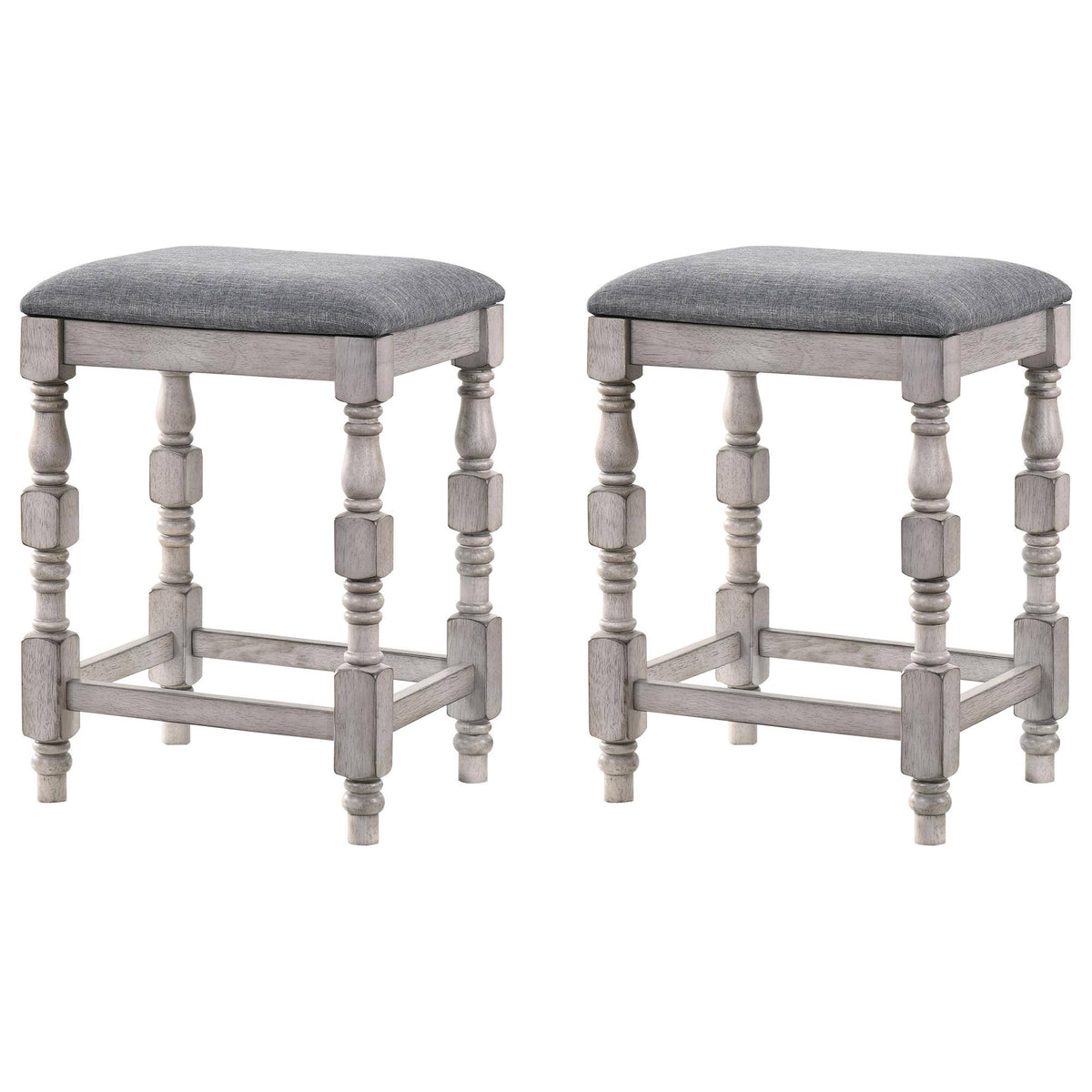Gray Wall Barstool (Set of 2) X468