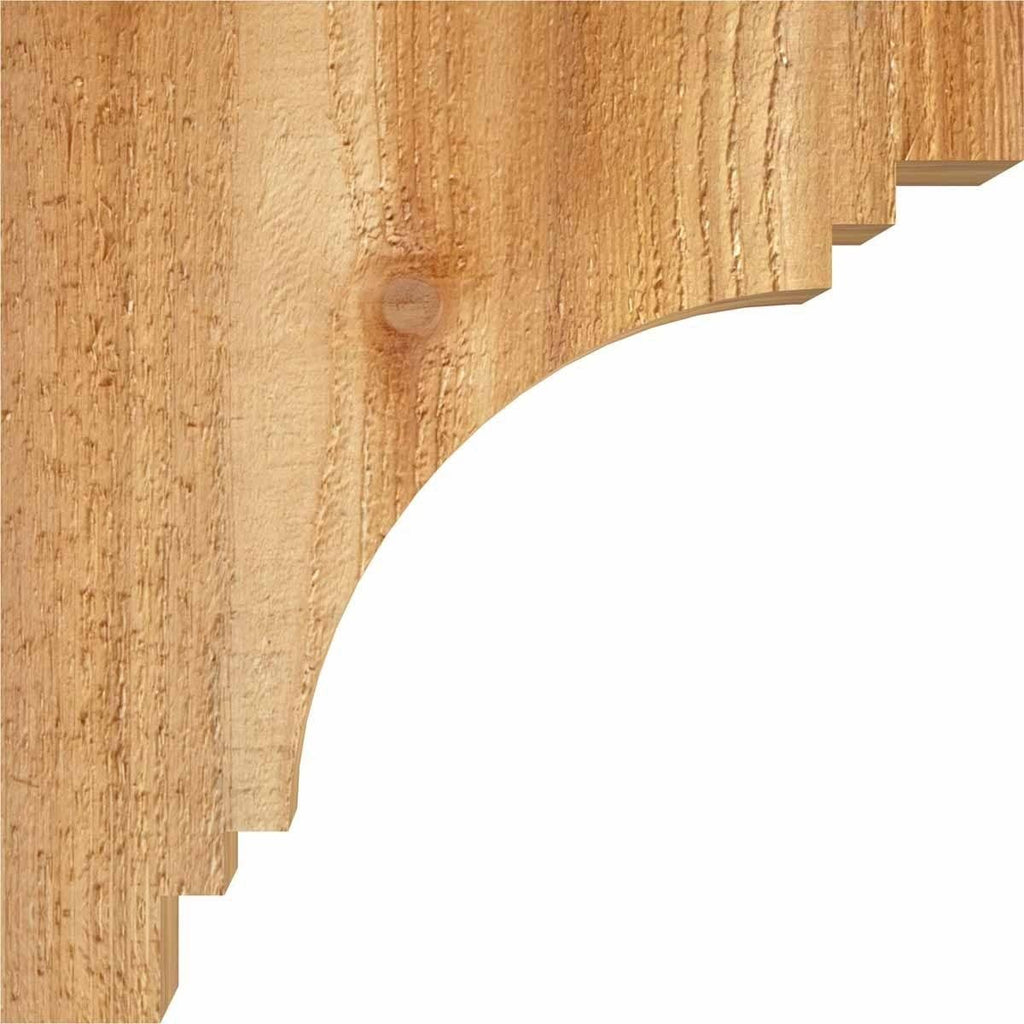 Pescadero Rough Sawn Corbel, Western Red Cedar W3005
