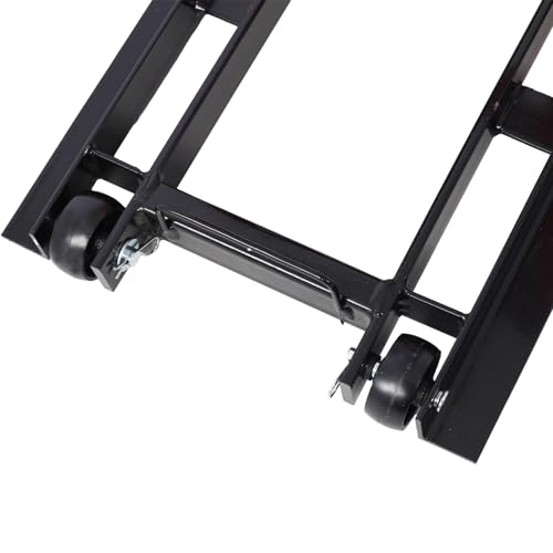 Hydraulic Motorcycle Lift Jack 1500 LBS Capacity with 4 Wheels E689