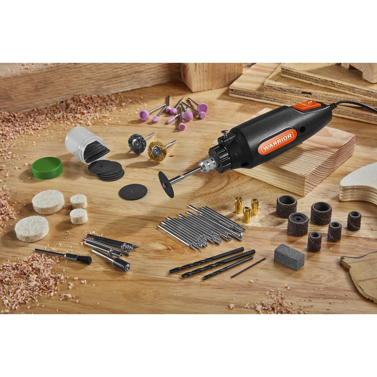80-Piece Rotary Tool Kit P52214