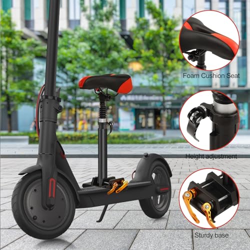 Foldable Adjustable Scooter Seat with Foam Cushion Z70930