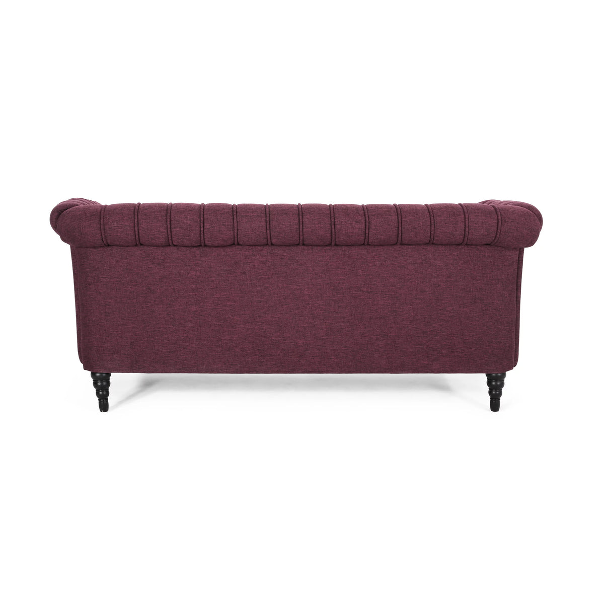 Slate Fabric Tufted 3 Seater Sofa E9202