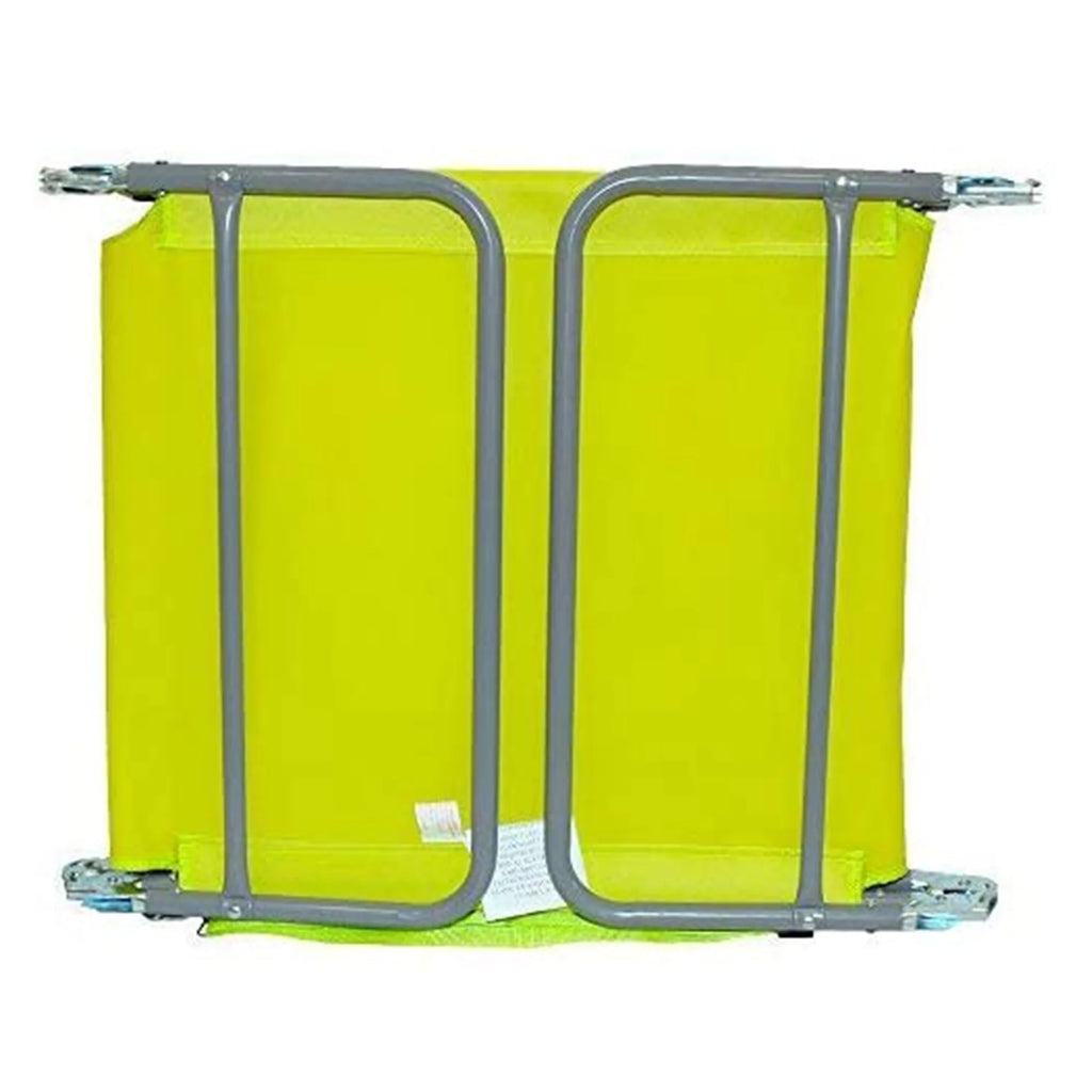 Neon Green Foldable Chaise Lounge Beach Chair 2 Pack P3222