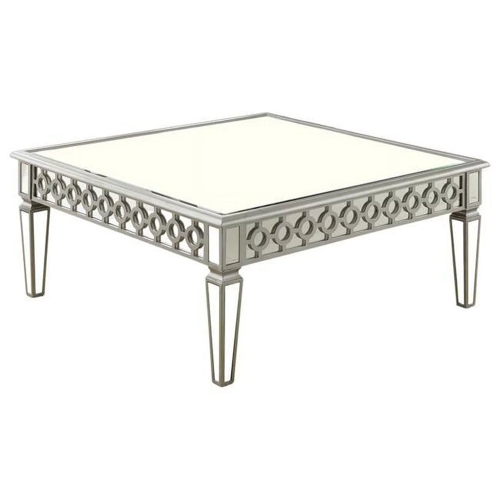 Solid Wood Square Coffee Table J592