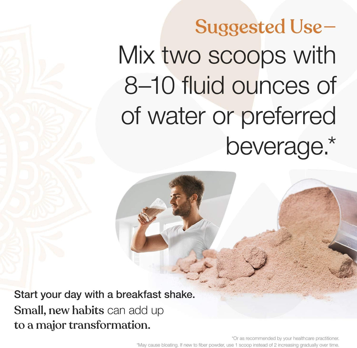 Chocolate Plant Based Protein Meal Replacement Shake, 20 Servings, 33.3oz, Pack of 2 Z2481