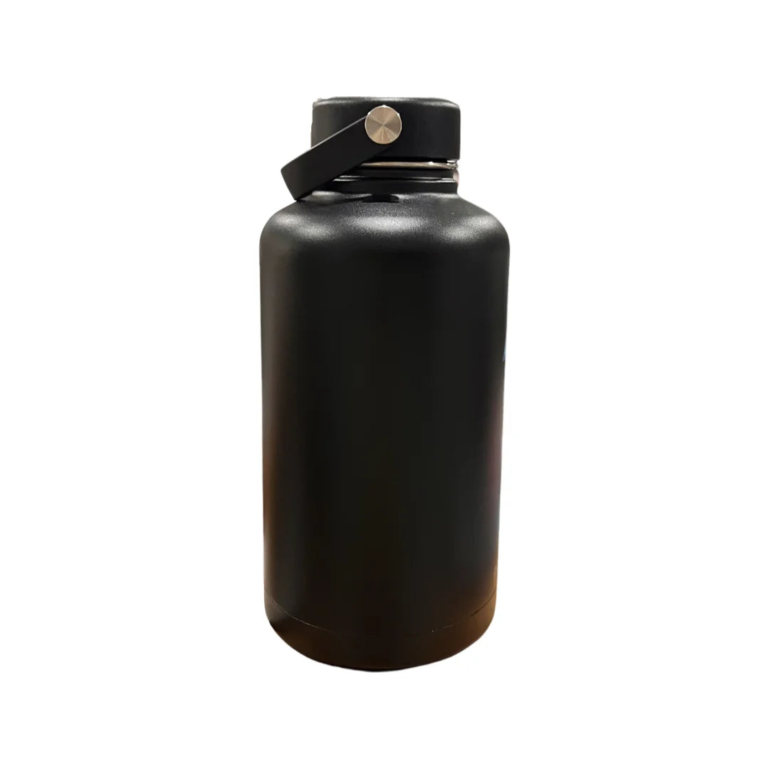 Black Stainless Steel Double Wall Insulated Bottle with Flex Cap 64 fl oz L7578