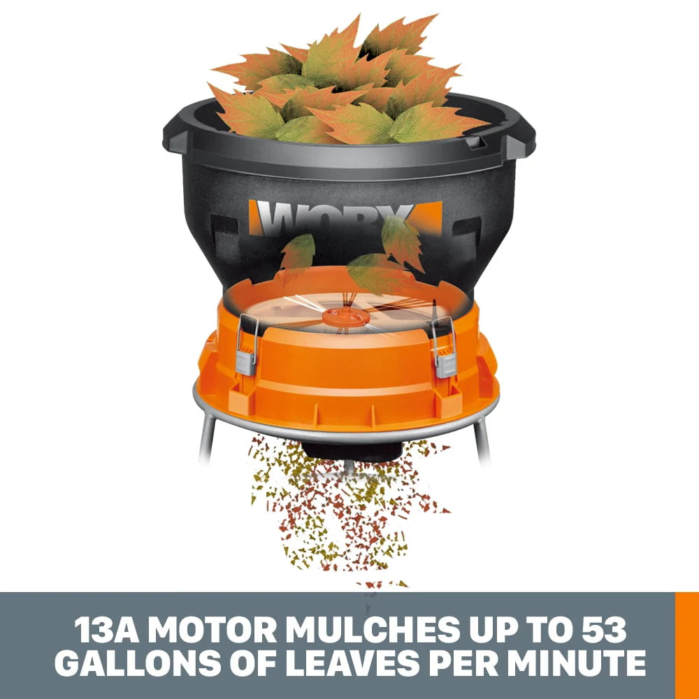 13 Amp Electric Leaf Mulcher F3199