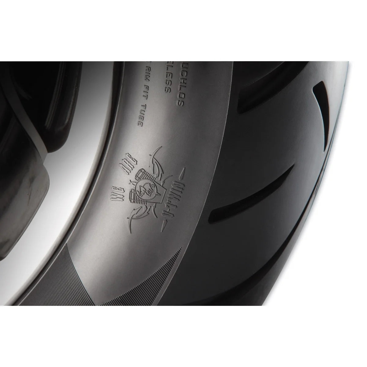 Front Motorcycle Tire 120/70B-21 Black Wall M212