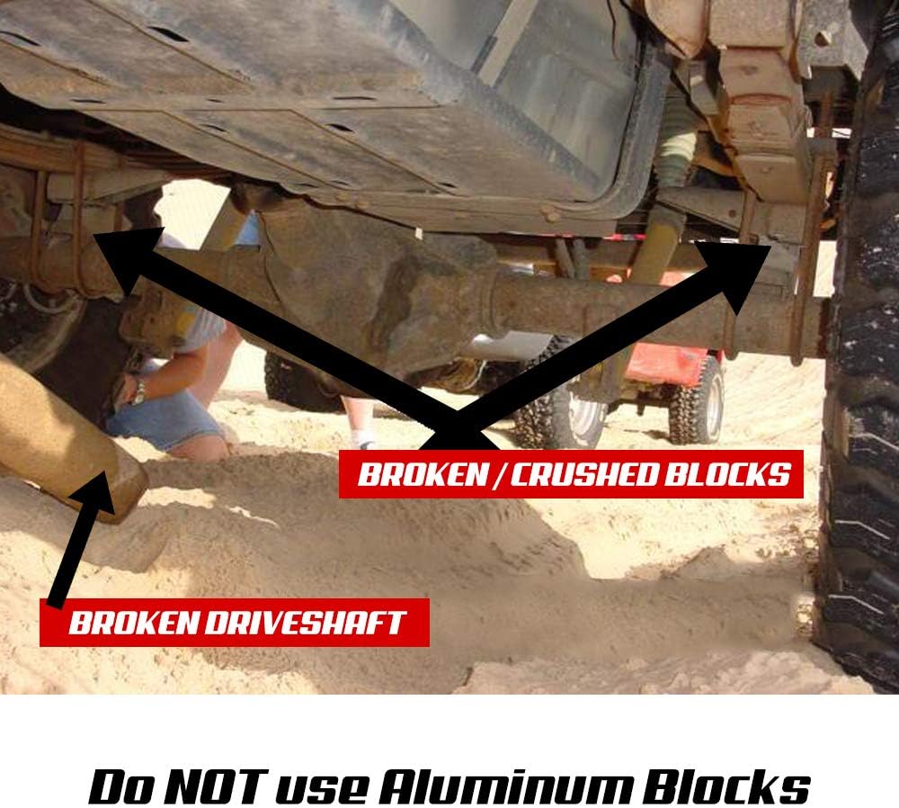 2"/1.5" Leveling Lift Kit for Early 1999 Ford F250 F350 Super Duty 4X4 with Blocks E7746