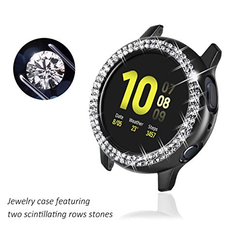 5 Packs Bling Frame Protective Case for Samsung Galaxy Watch Active 2 40mm N2799