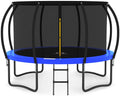 8FT 10FT 12FT 14FT Trampoline with Enclosure and Ladder C453
