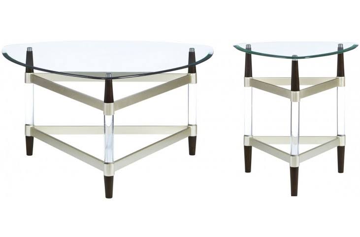 Glass Top End Table W261