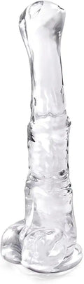 13.4 Inch Realistic Clear Dildo with Suction Cup D221403