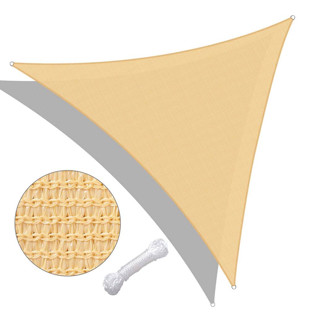 Yellow Triangle Sun Shade Canopy 20ft U485504