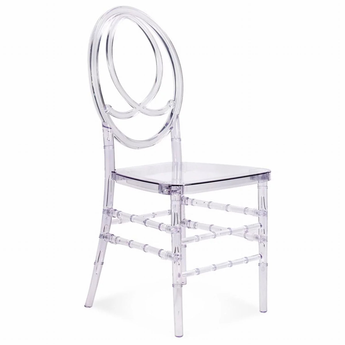 4 Pcs Stacking Clear Chiavari Chairs O285