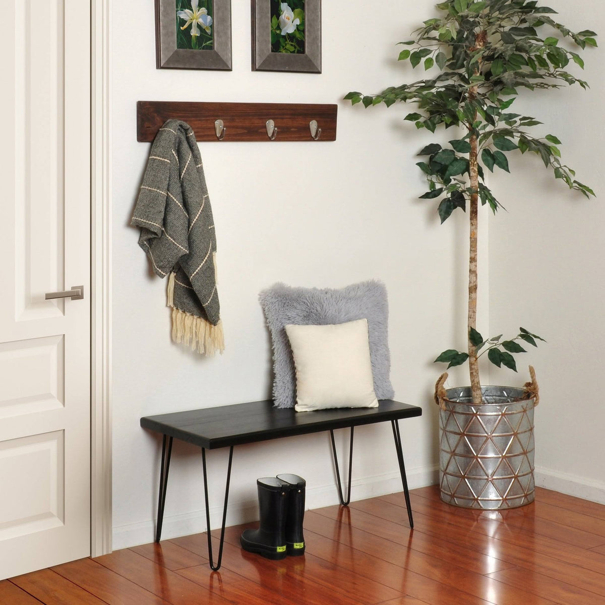Wood Bench D758